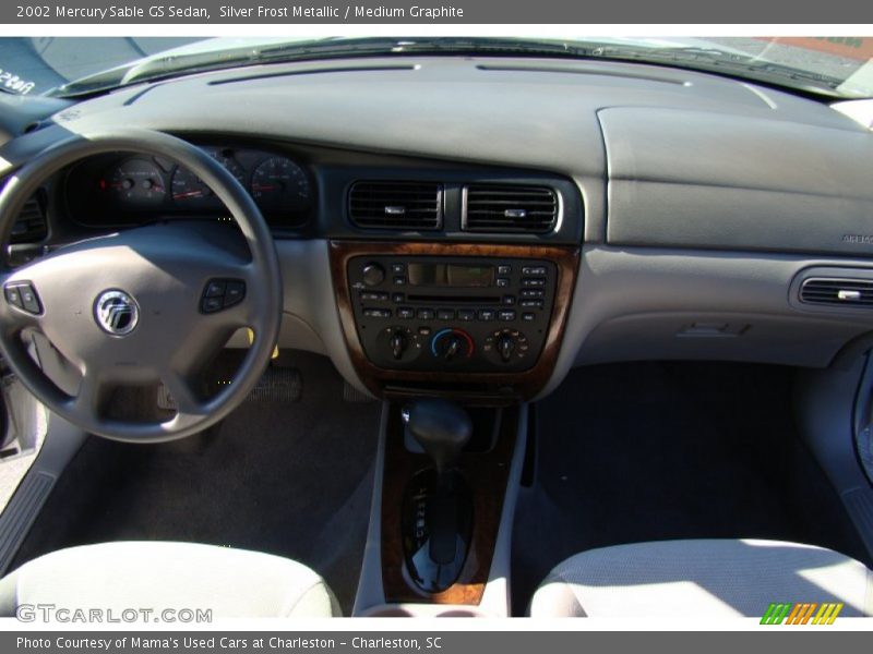Silver Frost Metallic / Medium Graphite 2002 Mercury Sable GS Sedan