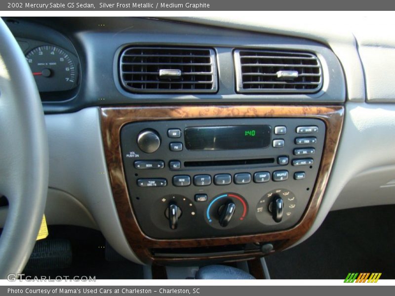 Silver Frost Metallic / Medium Graphite 2002 Mercury Sable GS Sedan