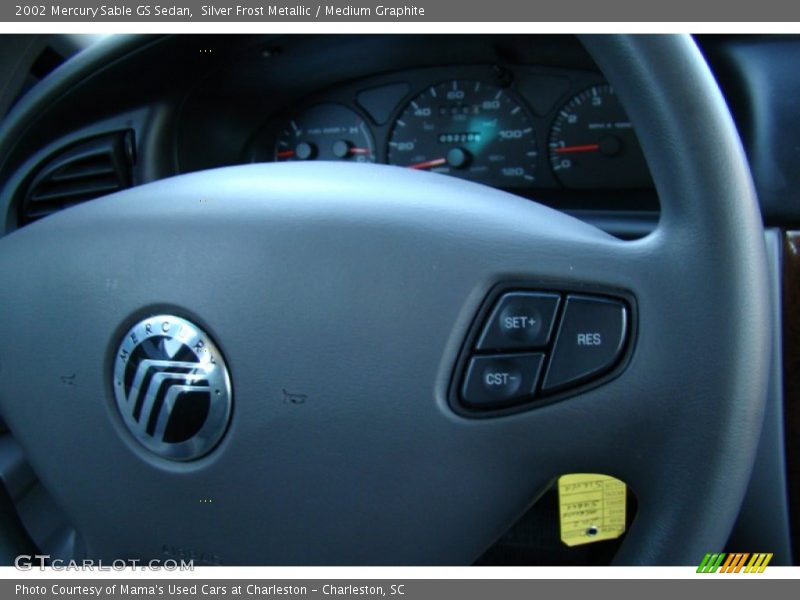 Silver Frost Metallic / Medium Graphite 2002 Mercury Sable GS Sedan