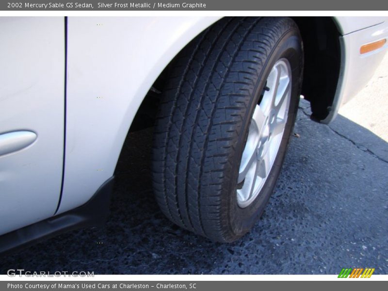 Silver Frost Metallic / Medium Graphite 2002 Mercury Sable GS Sedan
