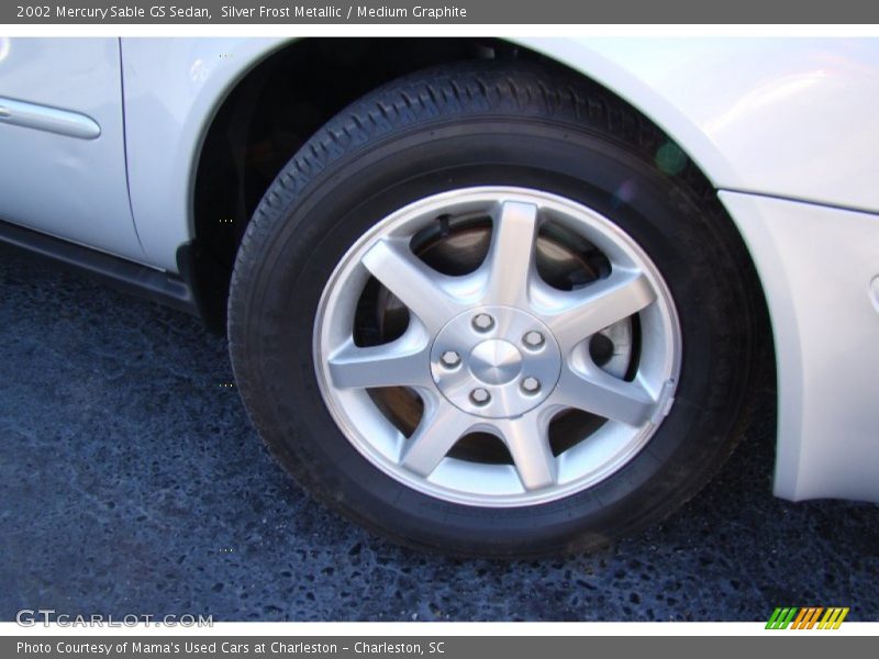 Silver Frost Metallic / Medium Graphite 2002 Mercury Sable GS Sedan