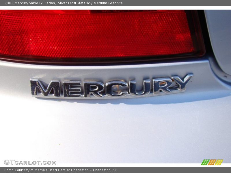 Silver Frost Metallic / Medium Graphite 2002 Mercury Sable GS Sedan