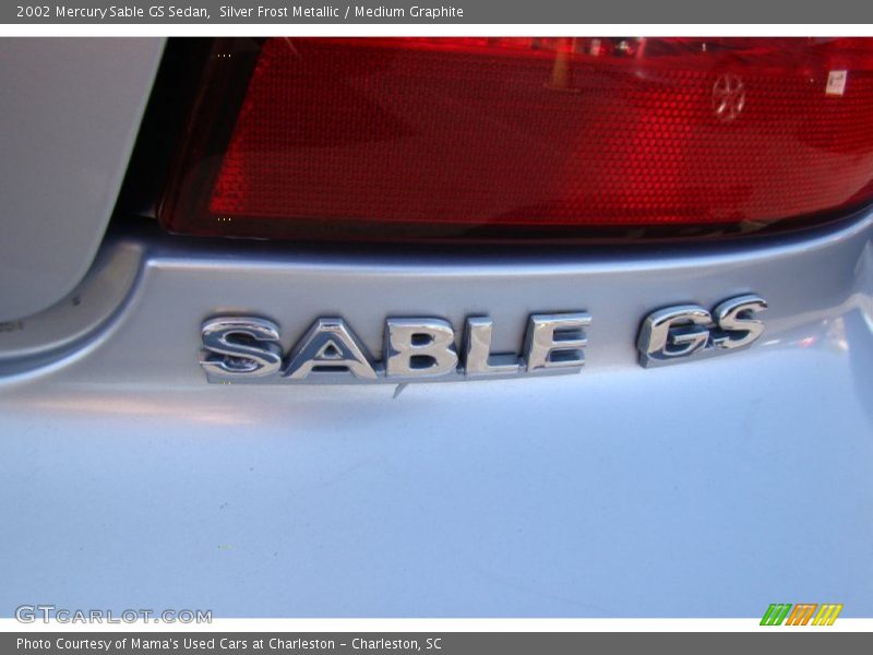 Silver Frost Metallic / Medium Graphite 2002 Mercury Sable GS Sedan