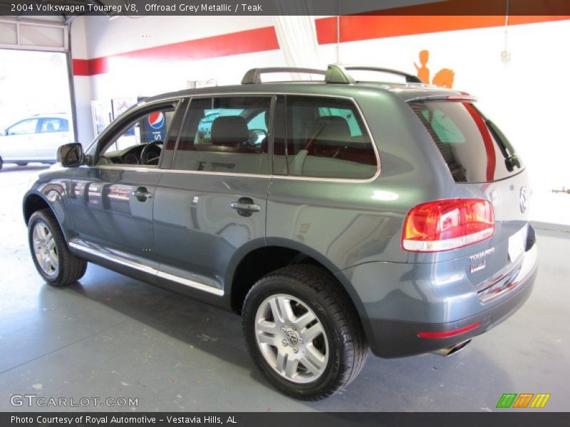Offroad Grey Metallic / Teak 2004 Volkswagen Touareg V8