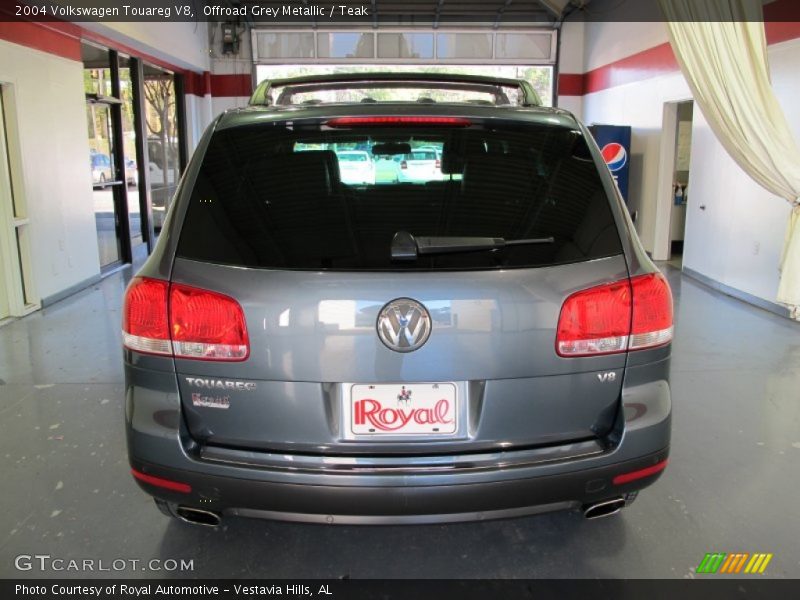 Offroad Grey Metallic / Teak 2004 Volkswagen Touareg V8