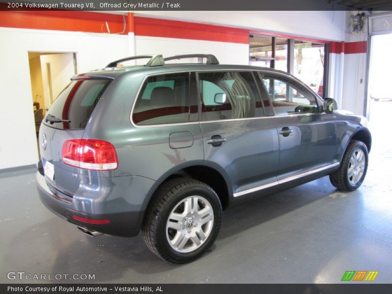 Offroad Grey Metallic / Teak 2004 Volkswagen Touareg V8