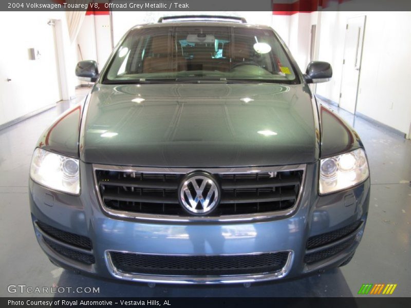 Offroad Grey Metallic / Teak 2004 Volkswagen Touareg V8