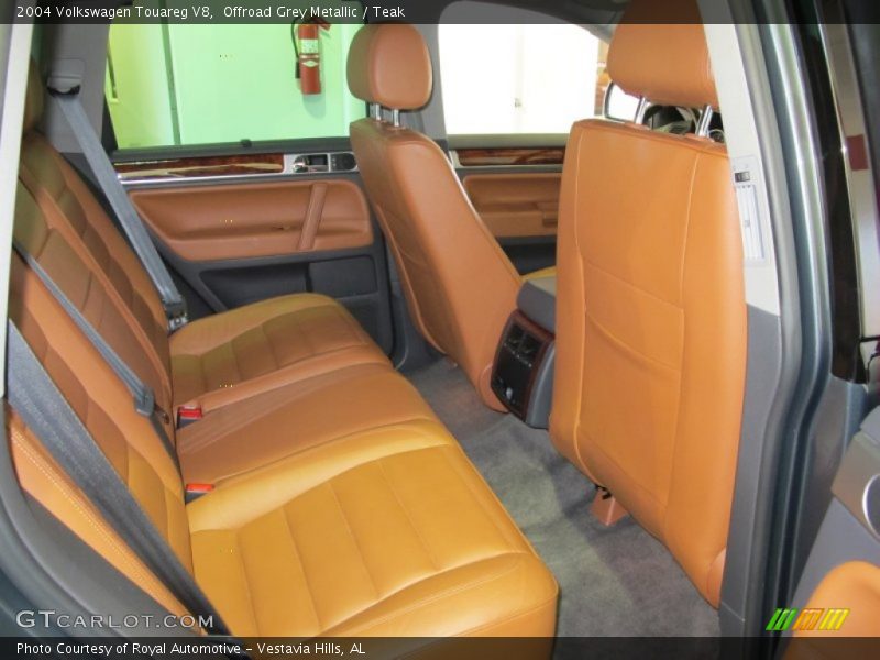 Offroad Grey Metallic / Teak 2004 Volkswagen Touareg V8
