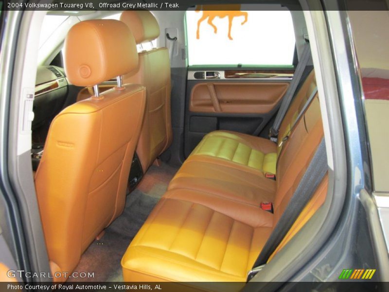 Offroad Grey Metallic / Teak 2004 Volkswagen Touareg V8