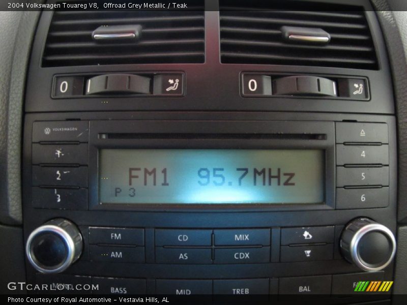 Offroad Grey Metallic / Teak 2004 Volkswagen Touareg V8