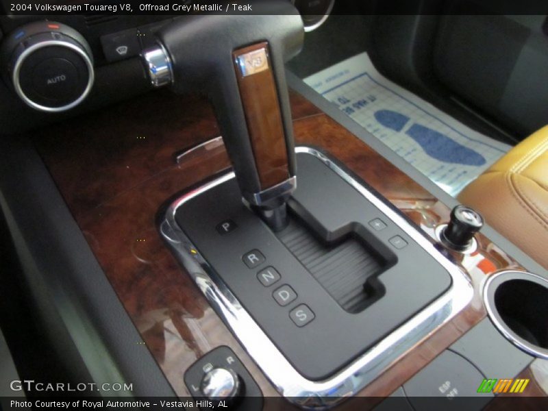 Offroad Grey Metallic / Teak 2004 Volkswagen Touareg V8