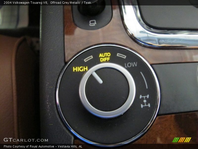 Offroad Grey Metallic / Teak 2004 Volkswagen Touareg V8
