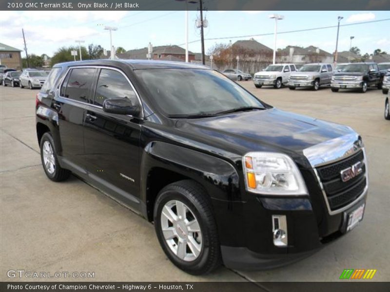 Onyx Black / Jet Black 2010 GMC Terrain SLE