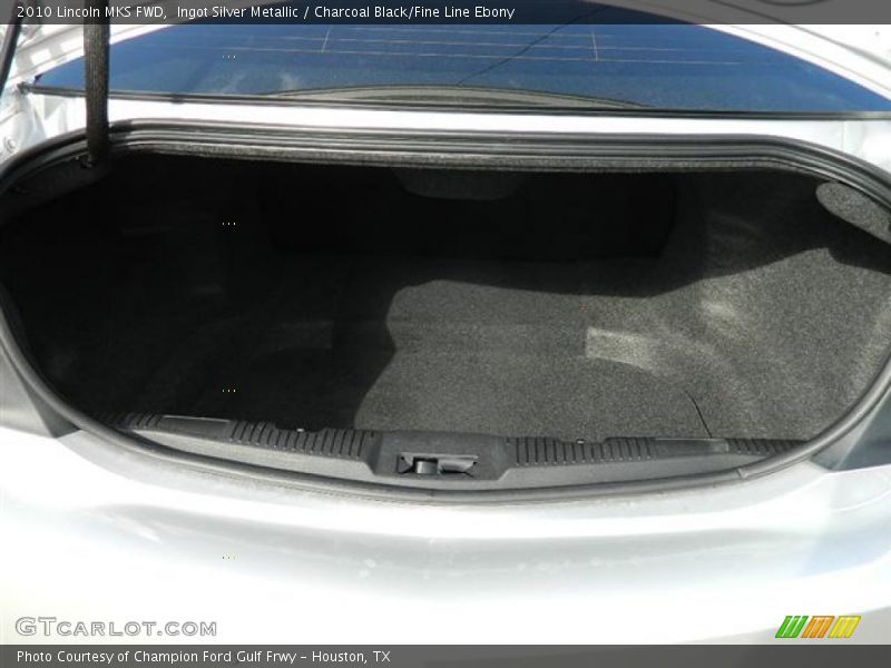 Ingot Silver Metallic / Charcoal Black/Fine Line Ebony 2010 Lincoln MKS FWD