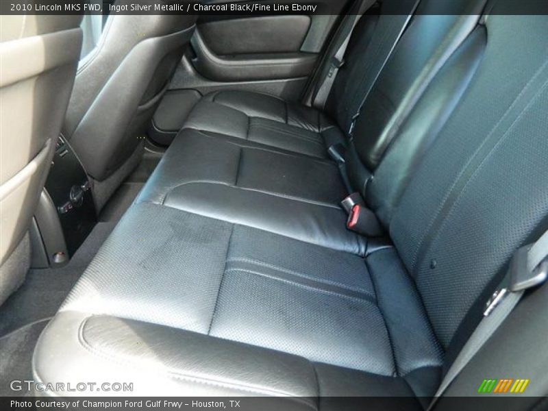 Ingot Silver Metallic / Charcoal Black/Fine Line Ebony 2010 Lincoln MKS FWD