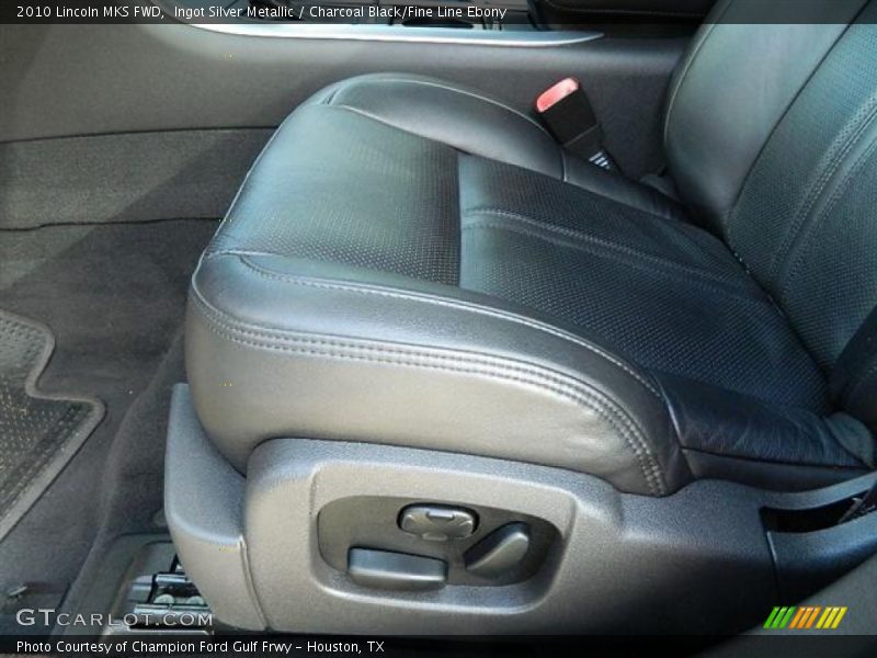 Ingot Silver Metallic / Charcoal Black/Fine Line Ebony 2010 Lincoln MKS FWD