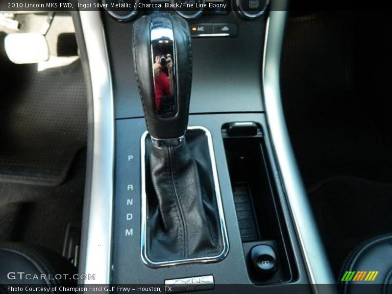 Ingot Silver Metallic / Charcoal Black/Fine Line Ebony 2010 Lincoln MKS FWD