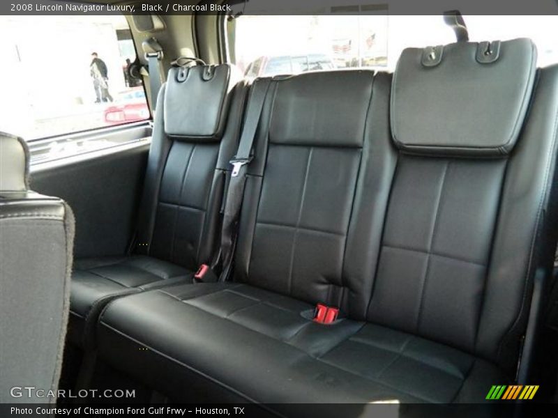 Black / Charcoal Black 2008 Lincoln Navigator Luxury