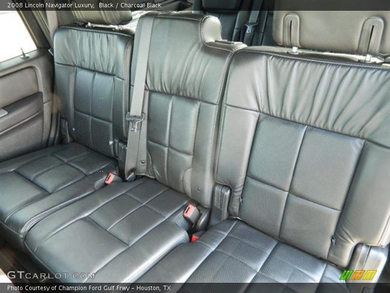 Black / Charcoal Black 2008 Lincoln Navigator Luxury