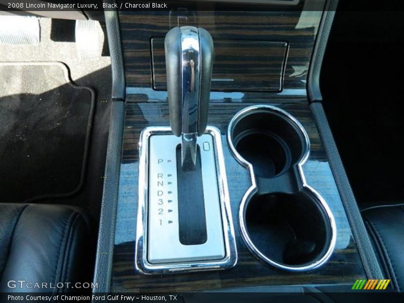 Black / Charcoal Black 2008 Lincoln Navigator Luxury