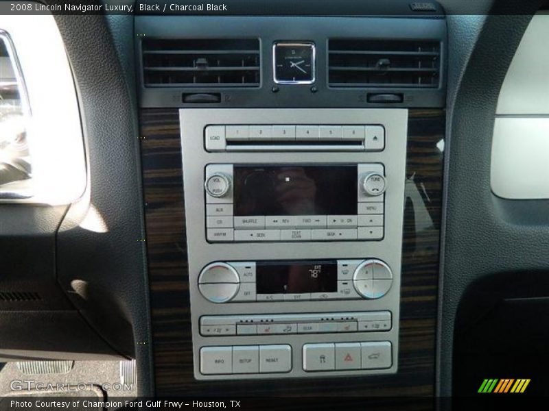 Black / Charcoal Black 2008 Lincoln Navigator Luxury