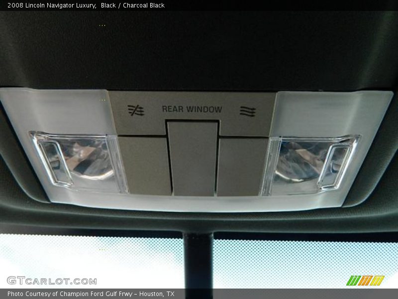 Black / Charcoal Black 2008 Lincoln Navigator Luxury
