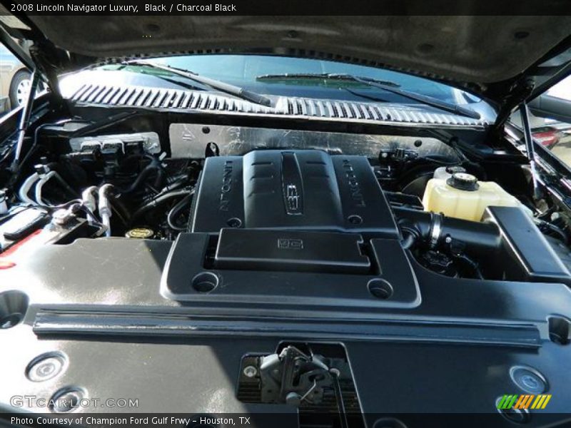 Black / Charcoal Black 2008 Lincoln Navigator Luxury