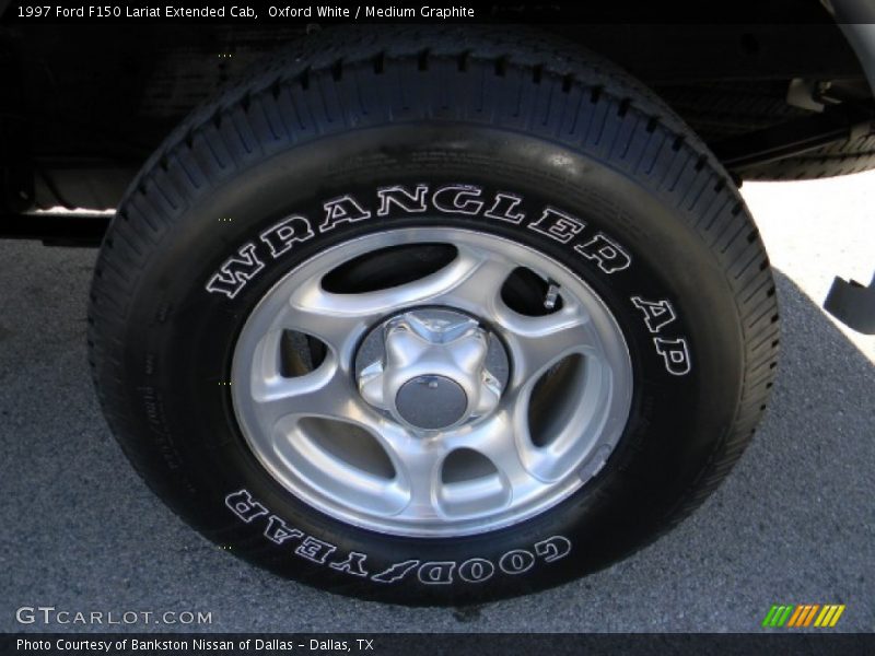 Oxford White / Medium Graphite 1997 Ford F150 Lariat Extended Cab