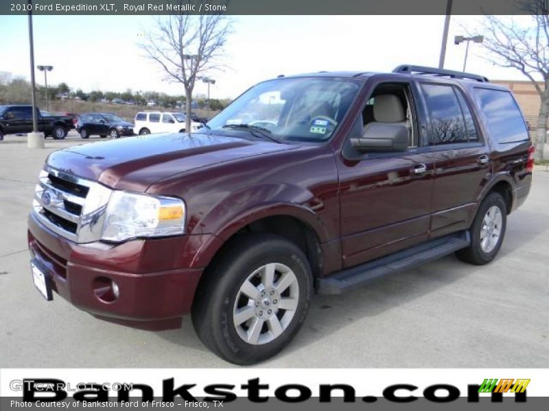 Royal Red Metallic / Stone 2010 Ford Expedition XLT