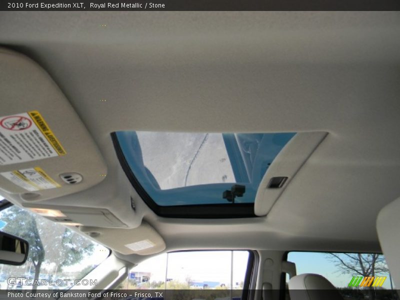 Royal Red Metallic / Stone 2010 Ford Expedition XLT