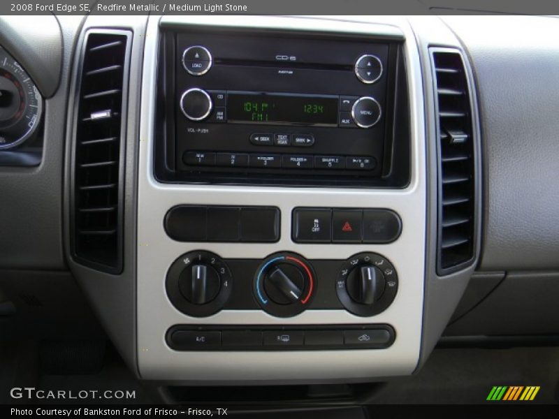 Redfire Metallic / Medium Light Stone 2008 Ford Edge SE