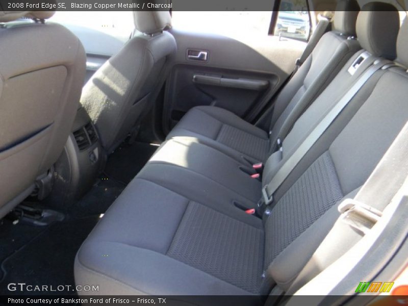 Blazing Copper Metallic / Charcoal 2008 Ford Edge SE