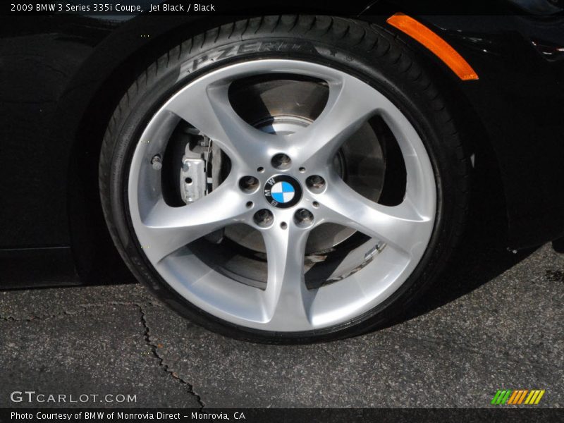 Jet Black / Black 2009 BMW 3 Series 335i Coupe