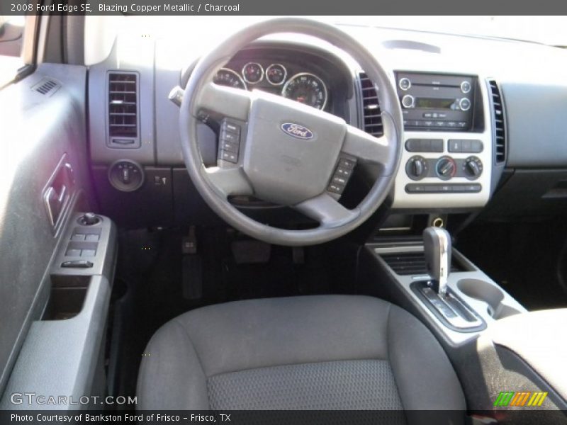Blazing Copper Metallic / Charcoal 2008 Ford Edge SE