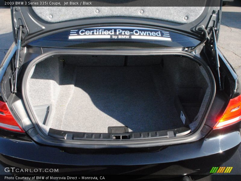 Jet Black / Black 2009 BMW 3 Series 335i Coupe