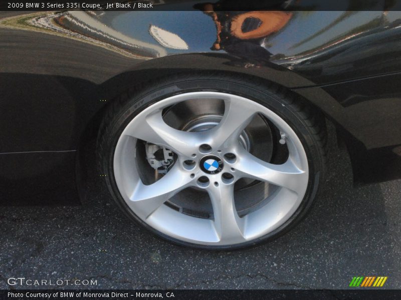 Jet Black / Black 2009 BMW 3 Series 335i Coupe