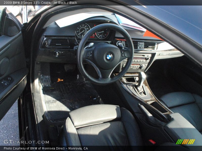 Jet Black / Black 2009 BMW 3 Series 335i Coupe