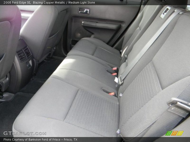 Blazing Copper Metallic / Medium Light Stone 2008 Ford Edge SE
