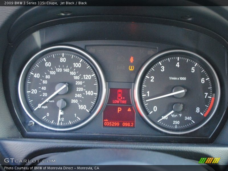 Jet Black / Black 2009 BMW 3 Series 335i Coupe