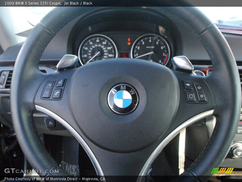 Jet Black / Black 2009 BMW 3 Series 335i Coupe