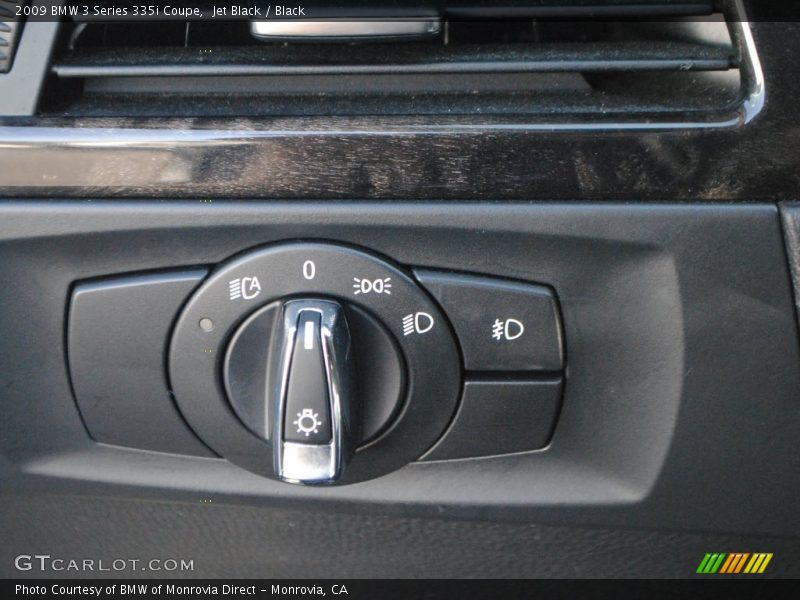 Jet Black / Black 2009 BMW 3 Series 335i Coupe