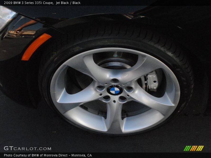 Jet Black / Black 2009 BMW 3 Series 335i Coupe