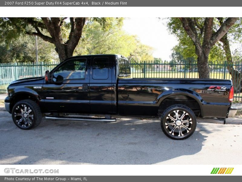 Black / Medium Flint 2007 Ford F250 Super Duty FX4 SuperCab 4x4