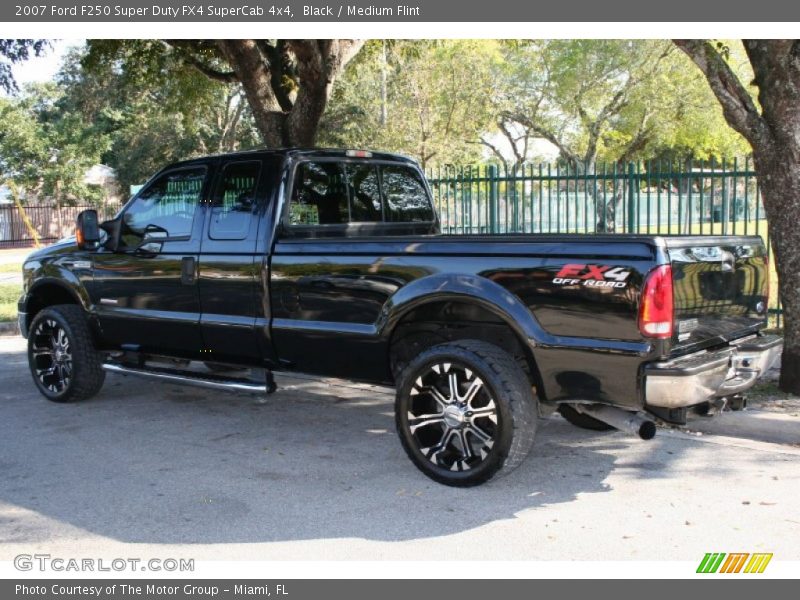 Black / Medium Flint 2007 Ford F250 Super Duty FX4 SuperCab 4x4