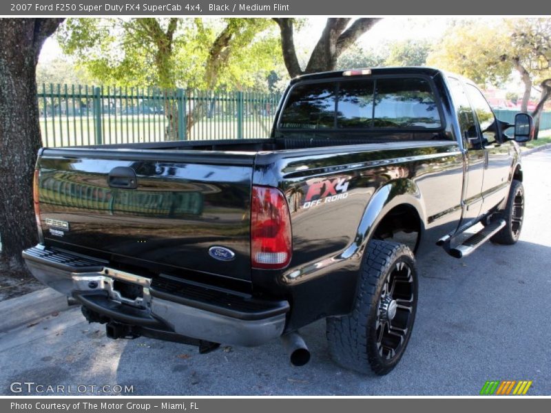 Black / Medium Flint 2007 Ford F250 Super Duty FX4 SuperCab 4x4