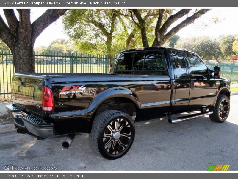 Black / Medium Flint 2007 Ford F250 Super Duty FX4 SuperCab 4x4