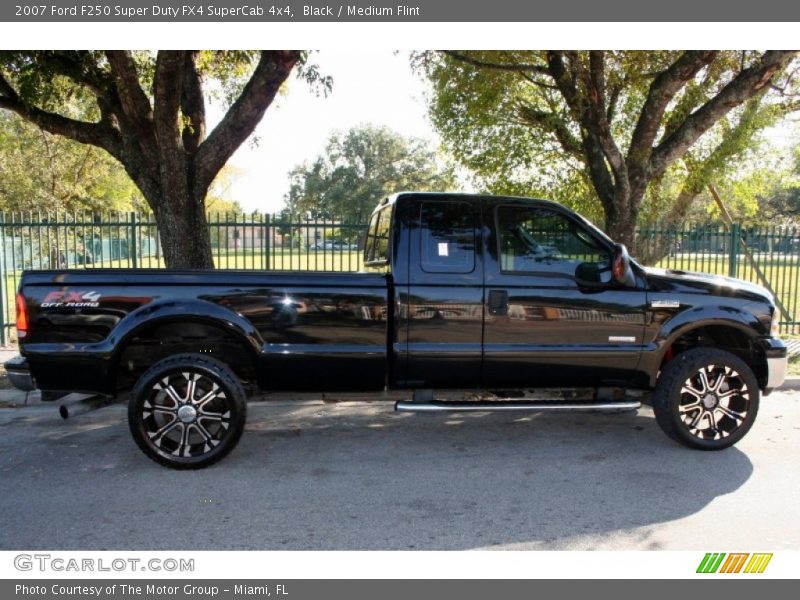 Black / Medium Flint 2007 Ford F250 Super Duty FX4 SuperCab 4x4