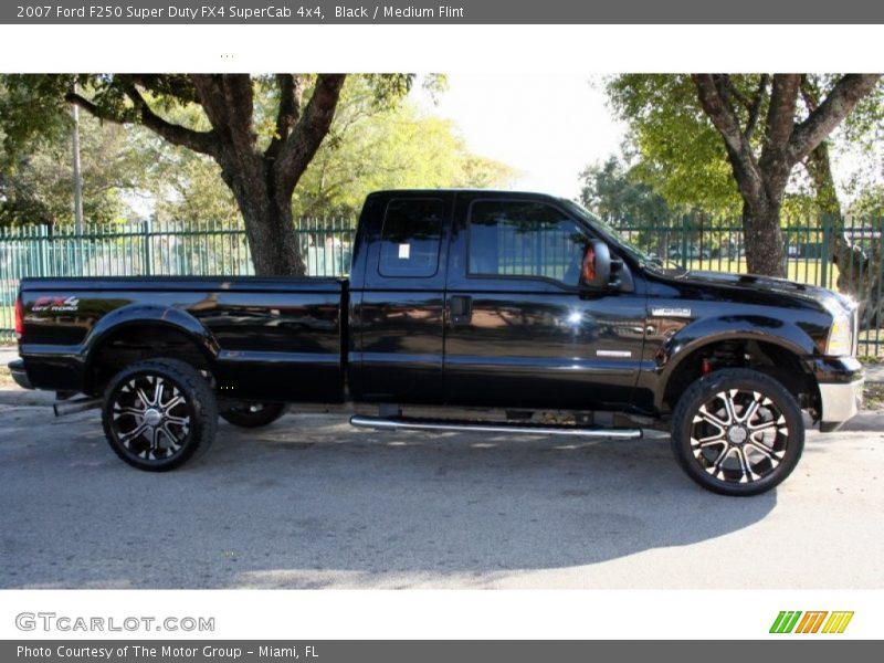 Black / Medium Flint 2007 Ford F250 Super Duty FX4 SuperCab 4x4