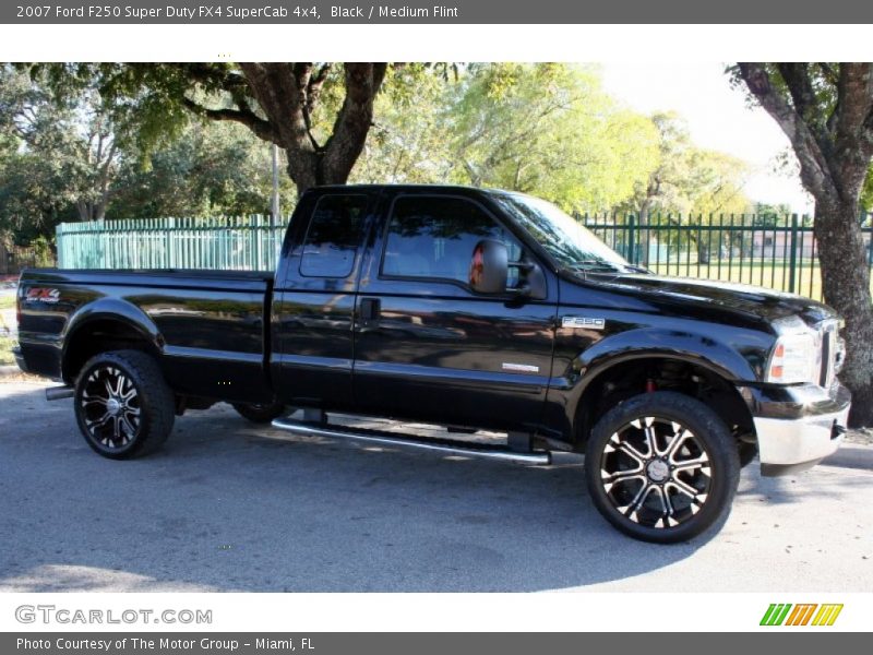 Black / Medium Flint 2007 Ford F250 Super Duty FX4 SuperCab 4x4