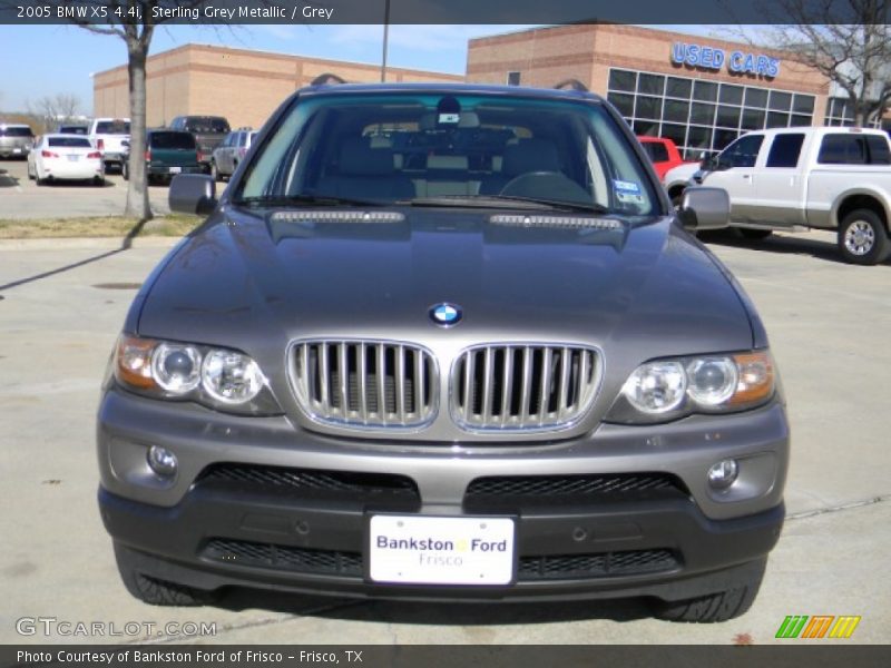 Sterling Grey Metallic / Grey 2005 BMW X5 4.4i